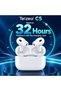 Wireless Earbuds, Bluetooth 5.4, Noise Cancelling, HD Sound & Calls, Approx. 8-Hour Playback, 32 Hours with Charging Case, Compatible with iOS & Android, (White, C7) - 5