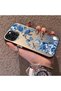 iPhone 12 Pro Max Compatible Blue Turtle, Shell and Coral Pattern Cover, Impact-Absorbing Structure - 2