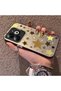 Tecno Spark 20 Compatible Retro Coffee Tone Star Sticker Printed Case, Aesthetic Design - 2