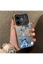 Tecno Pova 6/Pova 6 Pro 5g Compatible Blue Turtle, Shell and Coral Pattern Cover, Shock-Absorbing Structure