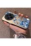 Vivo X300 Compatible Blue Turtle, Shell and Coral Pattern Cover, Shock-Absorbing Structure - 2