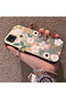 Poco C31 Compatible Pink Spring Flower and Green Leaf Pattern Phone Case, Shock Protection - 2