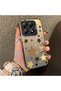 Mi 14t Pro Compatible Retro Coffee Tone Star Sticker Printed Case, Aesthetic Design