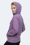 Flores Women's Hooded Lilac Sweatshirt - 6