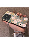 Realme C63 4G/C61 Compatible Pink Spring Flower and Green Leaf Pattern Phone Case, Impact Protection - 2