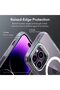 حافظة كلاسيكية مع حامل لهاتف آيفون 14 برو، حلقة كاميرا مدمجة، متوافقة مع MagSafe، بتصميم عسكري متين - 5