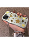 iPhone 14 Plus/15 Plus Compatible Retro Coffee Tone Star Sticker Printed Case, Aesthetic Design - 2