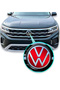 Sticker Set for Volkswagen 2021 Passat Polo Tiguan Golf Front, Rear and Steering Wheel Logo, Decorative Sticker - 6