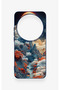 Xiaomi Mi 15 Ultra Compatible Red Moon Pattern Silicone Case - 2