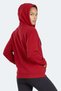 Flores Women's Hooded Burgundy Sweatshirt - 4