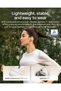 OpenDots 2 Open-Ear Clip-On Earbuds, Upgraded Dolby Audio with Deep Bass, 40H Playtime, Bluetooth 6.1, IP57 Waterproof, AI Noise-Reduction Calls for Work/Sport, Wireless Fast Charging, White - 5