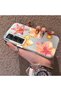 Realme C65 4g Compatible Watercolor Tropical Flower and Sun Pattern Phone Case, Impact Resistant - 2