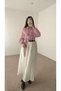 Tie-Front Crop Shirt - Mg - Pastel Pink - 3