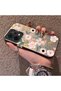 Oppo Reno 14F Compatible Pink Spring Flower and Green Leaf Pattern Phone Case, Shockproof - 2