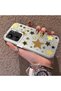 Poco C65 Compatible Retro Coffee Tone Star Sticker Printed Case, Aesthetic Design - 2
