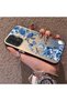 Samsung Galaxy A23 4G/5G Compatible Blue Turtle, Shell and Coral Pattern Cover, Shock-Absorbing Structure - 2