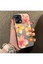 Poco X5 Compatible Watercolor Tropical Flower and Sun Pattern Phone Case, Shock Protection