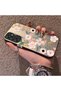 Samsung Galaxy A24 Compatible Pink Spring Flower and Green Leaf Pattern Phone Case, Shock Protection - 2