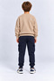 Boys' Cargo Pocket Jogger Sweatpants with Elastic Waist and Cuffs Ak55011 - 4
