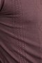 V-Neck Wool Knit Sweater - Plum - 5