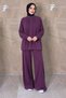 Pilise Detailed Oysho Set Tsd260333 Plum - 5