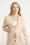 Beli Belted Long Knit Cardigan - Beige - 3