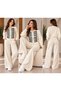 Women's Stylish Accessory Detailed Double Knitwear Detail - 3