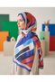 Benetton Viscose Shawl - Fiore - 1012-031 - Indigo