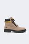 100% Suede Lace-Up Boots