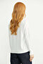 Polo Collar Oversize Knit Sweater - Bone - 5