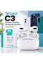 Wireless Earbuds, Bluetooth 5.4, Noise Cancelling, HD Sound & Calls, Approx. 8-Hour Playback, 32 Hours with Charging Case, Compatible with iOS & Android, (White, C7) - 8