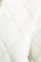 Hooded Zippered Knitwear Cardigan - Bone - 3