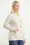Shirt Collar Buttoned Knitwear Cardigan - Stone - 3