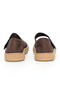 Genuine Nubuck Leather Brown Casual Women's Shoes - Z230 - 4