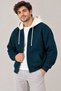 Unisex Hooded Cardigan Sweatshirt - 2
