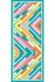 Benetton Viscose Shawl - Fiore - 1012-026 - Turquoise - 2