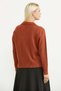 Polo Collar Oversize Knit Sweater - Tile Color - 5