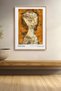 Paul Klee Painting the Saint of the Interior Light Framed Poster Modern Art Wall Decor Klee03