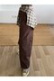 Brown Detachable Shirt Detailed Cargo Pants - 2