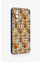 Poco F5 Pro Compatible Autumn Themed Patchwork Patterned Silicone Case - 3