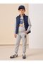 Boy's Teddy Bear Printed Tracksuit Set - 3
