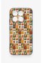 Mi 15t 5g Compatible Autumn Themed Patchwork Patterned Silicone Case - 2