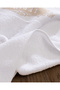 Sophie Cotton Bath Towel - White/Beige - 70X140 cm - 5