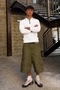 Men's Polo Collar Casual Daily White Sweater - 5