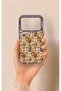 Mi 17 Pro 5g Compatible Autumn Themed Patchwork Patterned Silicone Case