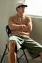 Men's Comfortable Premium Zippered Dark Brown Sweater - 2