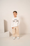 Baby Boy & Child Inflatable Vest & Plaid Shirt & Sweat Pants 4-Piece Combination Set - 3