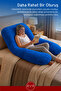 Pregnant and Breastfeeding Pillow Blue - 4