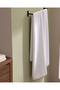 Trace Cotton Bath Towel - White/Beige - 70X140 cm - 2