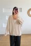 Beige Button Detailed Cardigan - 6